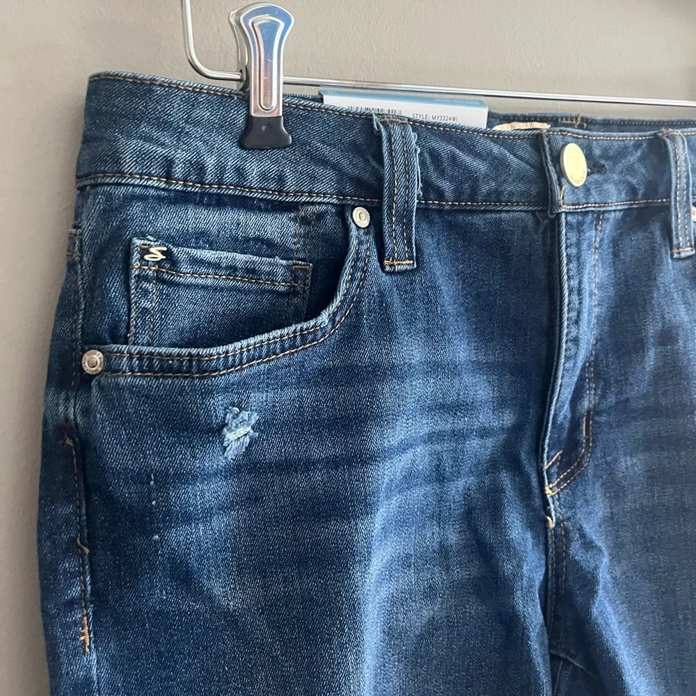 Seven for all mankind cut off weekend Jean shorts size 10 NWT - Picture 2 of 7